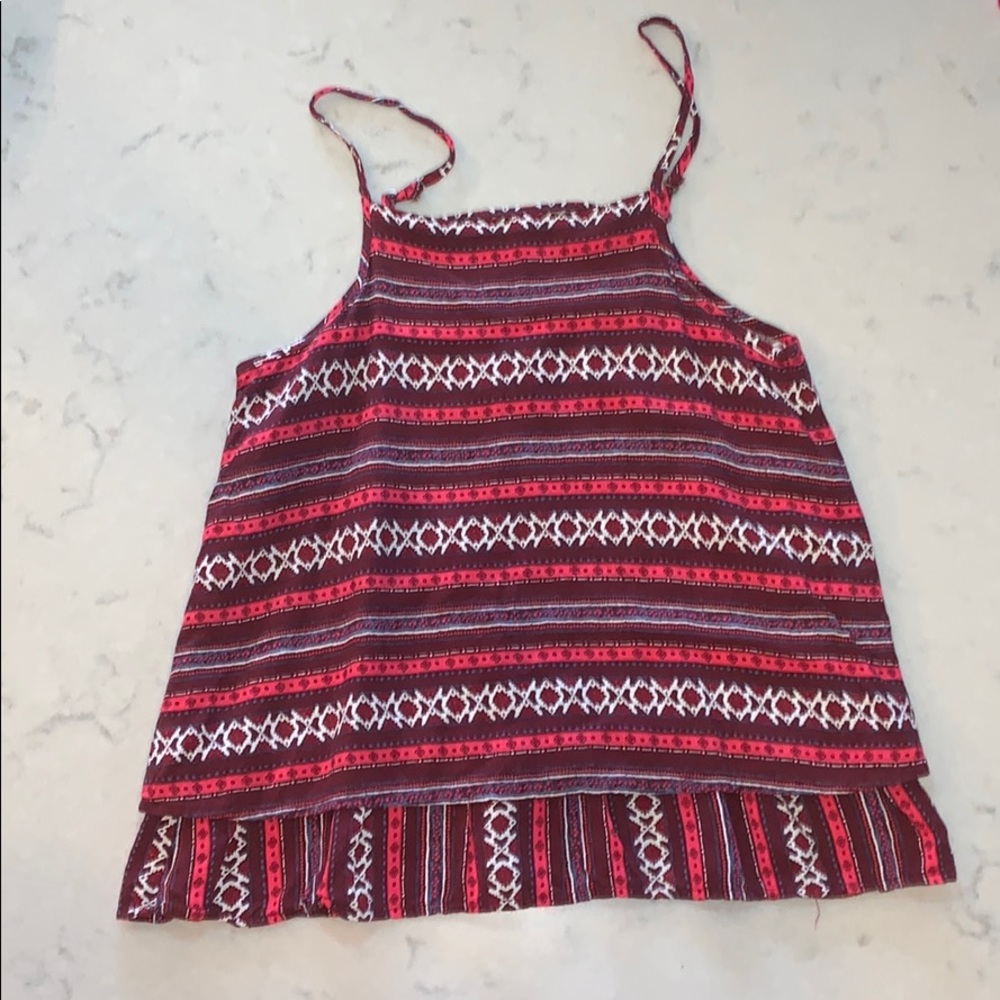 Abercrombie Patterned Strapped Shirt